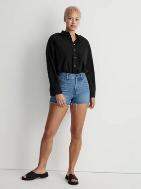 Madewell The Curvy Perfect Jean Shorts Size 30